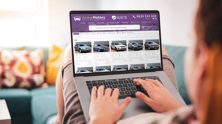 Consumers buying cars online